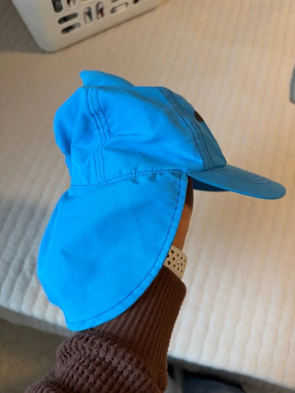 Blue Shark Kids Sun Hat